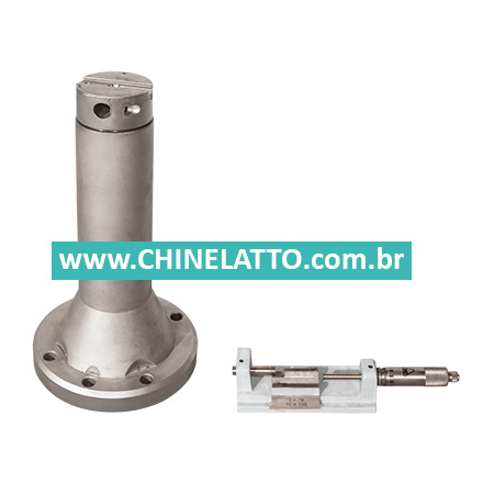 Acess.Extra: Eixo porta ferramenta número 03 de Ø90 a Ø160mm com dispositivo de medição da ferramenta com 01 micrômetro e com 02 ferramentas.