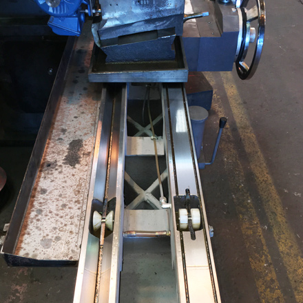 ROLETES DE LUBRIFICAÇÃO - BARRAMENTO COM NERVURAMENTO INTERNO